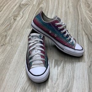 Converse All Star shinny rainbow sneaker